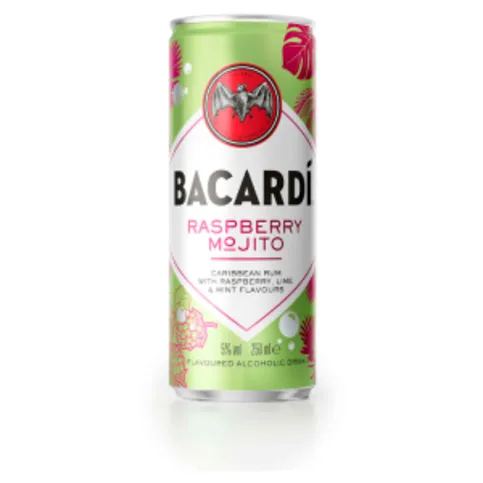 Bacardà Raspberry Mojito 250ml